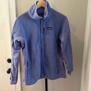 Patagonia Fleece/Jacket - Purple - Size Large